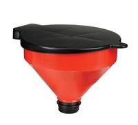 10" Tank Funnel With Lid And Mesh Filter, 2" Bsp Male Thread, 254mm Diameter
