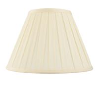 10" Tapered Drum Lamp Shade Cream Box Pleated Fabric Cover Classic & Elegant Loops Multi One Size