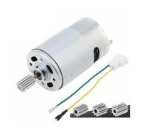 10 Teeth RS550 DC Motor High Speed Electric Motor Kids Ride On Car SUV Parts 18000RPM MEDIUM GEAR_12V RUAJOGYNVM