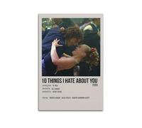 10 Things I Hate About You Movie Canvas Poster Room Decor Poster for Bedroom Living Room Walls 12x18inch(30x45cm) Unframe-Style