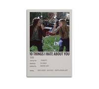10 Things I Hate About You Movie Canvas Poster Room Decor Poster for Bedroom Living Room Walls 12x18inch(30x45cm) Unframe-Style