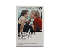 10 Things I Hate About You Movie Canvas Poster Room Decor Poster for Bedroom Living Room Walls 16x24inch(40x60cm) Unframe-Style