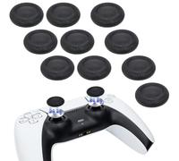 10 Thumb Grip Joystick Caps for PS5/PS4 Controller, Analog Stick Replacement Caps - Non-Slip & Laser Textured Controller Thumb Grip Caps for PS5/PS4 Controllers