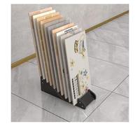 10-Tier Ceramic Tile Display Rack | Floor-Standing Sample Holder | Wooden Advertising Stand for Exhibitions, Shops & Showrooms | Durable & Stylish Storage Solution