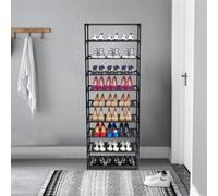 10 Tier Shoe Storage Rack Organiser Cabinet Shelf 30 Pairs Housekeeping