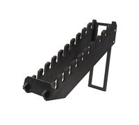10 Tier Tile Organizer Stand, Flooring Board Display Sample Holder Rack,for Exhibition Trade Art Centers Supermarkets(622x500x457mm)