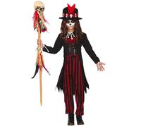 (10 to 12 years (142-148 cm)) Mystical voodoo costume for girls