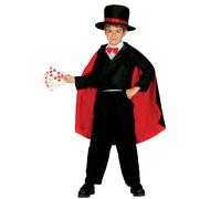 (10 to 12 years) Boys' satin effect magician costume
