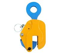 10 Ton Heavy-Duty Vertical Plate Lifting Clamp - Industrial Strength Steel Tool with 3.1" Opening for Safe Heavy Equipment Transport & Handling, Reliable Lifting Solution （One Color-8T）