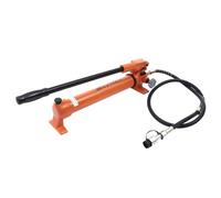 10 Ton Hydraulic Ram Pump, Hand Pump Hydraulic Jack, 2” Stroke Industrial Cylinder, Porta Power Kit for Heavy Lifting and Construction Use