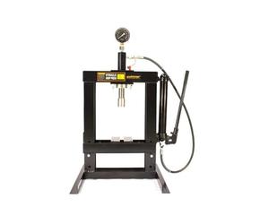 10 Ton Shop Press Floor Bench Press Plates Hydraulic Equipment w/Gauge - SP10