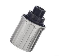 10 Tooth Convex Pattern Freehub Body for NovaTec Hubs Built from Steel to Work with 8-Speed 9-Speed and 10-Speed Bike Hub Systems (seal bearing)