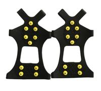 10-Tooth Snow Ice Claw, Anti-Slip Ice Grips For Hiking Boots Walking Outdoor Traction(Medium)
