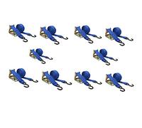 10 Trailer Car Recovery Trailer Ratchet Lashing Tie Down Strap 750kgs 30ft x 50mm