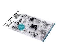 10 Transparent Stamps 'Florilèges Design Sakura' Japan