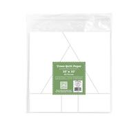 10'' Tree Quilt Paper by Lori Holt of Bee in My Bonnet Iron-On Template Sheets for 8'' Finished Tree Quilt Block, Includes 42 Sheets Perfect for Home Town Holiday Quilts and Crafting Projects