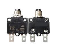 10 types circuit breakers, rated 16A, 17A, 18A, 19A, 20A, 21A, 22A, 23A, 24A, 25A, 26A, 27A, 28A, 29A, and 30A(24A)