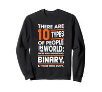 10 Types of People in The World Those Who Understand Binary Sweatshirt