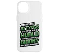 10 Types Of People Understanding Binary Code Programming Case for iPhone 14 Plus