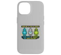 10 Types of Programmers Coding Binary Joke Coding Logic Case for iPhone 14