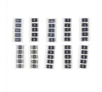 10 Types x 5 Pieces, total 50 Pieces 2512 2W 1% Metal Chip Resistor Kit 1mR 2mR 3mR 4mR 5mR 6mR 7mR 8mR 9mR 10mR
