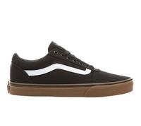 (10 UK, Black/Brown) Vans Mens Ward Low-Top Casual Suede Canvas Trainers Sneakers
