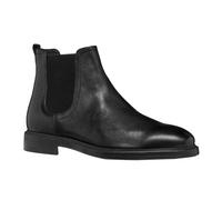 (10 UK, Black) Geox Mens Tiberio Leather Ankle Boots