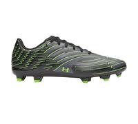 (10 UK, Black/Green) Under Armour Mens Shadow Select 4 Firm Ground Football Boots
