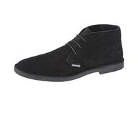 (10 UK, Black) Lambretta Mens Chiswick Suede Desert Boots