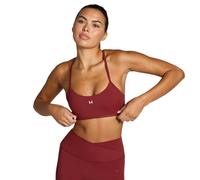 (10 UK, Cherry) MyProtein Womens/Ladies Tempo Low Impact Spaghetti Strap Sports Bra
