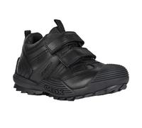 (10 UK Child, Black) Geox Childrens/Kids J Savage A Leather School Shoes