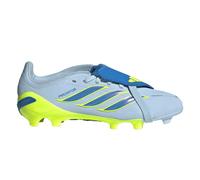 (10 UK Child, Blue/Yellow) Adidas Childrens/Kids Predator Elite Firm Ground Football Boots
