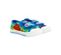 (10 UK Child, Green/Blue) Hey Duggee Childrens/Kids Canvas Shoes