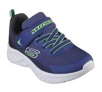 (10 UK Child, Navy) Skechers Childrens/Kids Microspec II-Zovrix Mesh Trainers