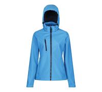 Regatta Womens/Ladies Venturer Hooded Soft Shell Jacket (French Blue/Navy) - Size 10 UK