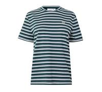 (10 UK, Green) Lacoste Womens/Ladies Striped Boxy T-Shirt