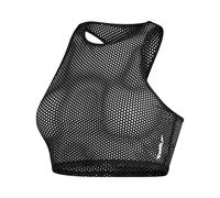 (10 UK, Grey) Speedo Womens/Ladies Mesh Crop Top