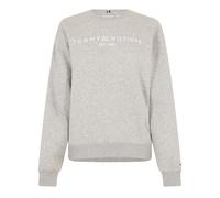 (10 UK, Light Grey Heather) Tommy Hilfiger Womens/Ladies Cotton Blend Regular Sweatshirt