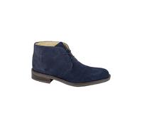 (10 UK) Mens Roamers Suede 2 Eyelet Chukka Boots Navy