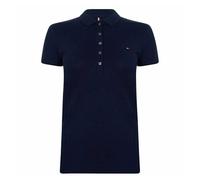 (10 UK, Midnight) Tommy Hilfiger Womens/Ladies Heritage Slim Short-Sleeved Polo Shirt