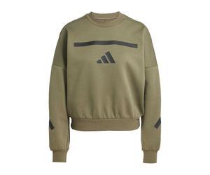 (10 UK, Olive Strata) Adidas Womens/Ladies Z.N.E. PrimeKnit Sweatshirt