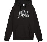 (10 UK, Puma Black) Puma Womens/Ladies Overhead Hoodie