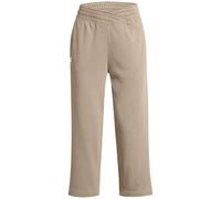 (10 UK R, Brown) Under Armour Womens/Ladies Terry Towel Cropped Wide Leg Tracksuit Bottoms