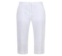(10 UK R, White) Regatta Womens/Ladies Bayletta Capri Trousers