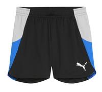 (10 UK S, Black/Blue) Puma Womens/Ladies Training Workout Shorts
