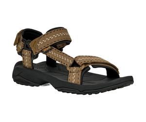 (10 UK, Tracks Green) Teva Mens Rerra FI Lite Adjustable Summer Outdoor Walking Flip Flops Sandals