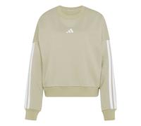 (10 UK, Wonder Steel) Adidas Womens/Ladies 3 Stripes Sweatshirt