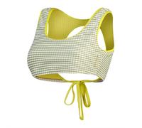 (10 UK, Yellow) Speedo Womens/Ladies Horizontal Stripe Bikini Top