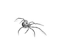 10 Unique, Minimalist, Dark, Sexy Star And Spider Arm Tattoo Stickers