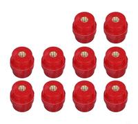 10 Units SM30 M6 Busbar Insulators with Polyester Spacer Material for Electrical Distribution and Transmission Usage